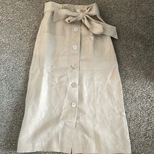 Linen Skirt